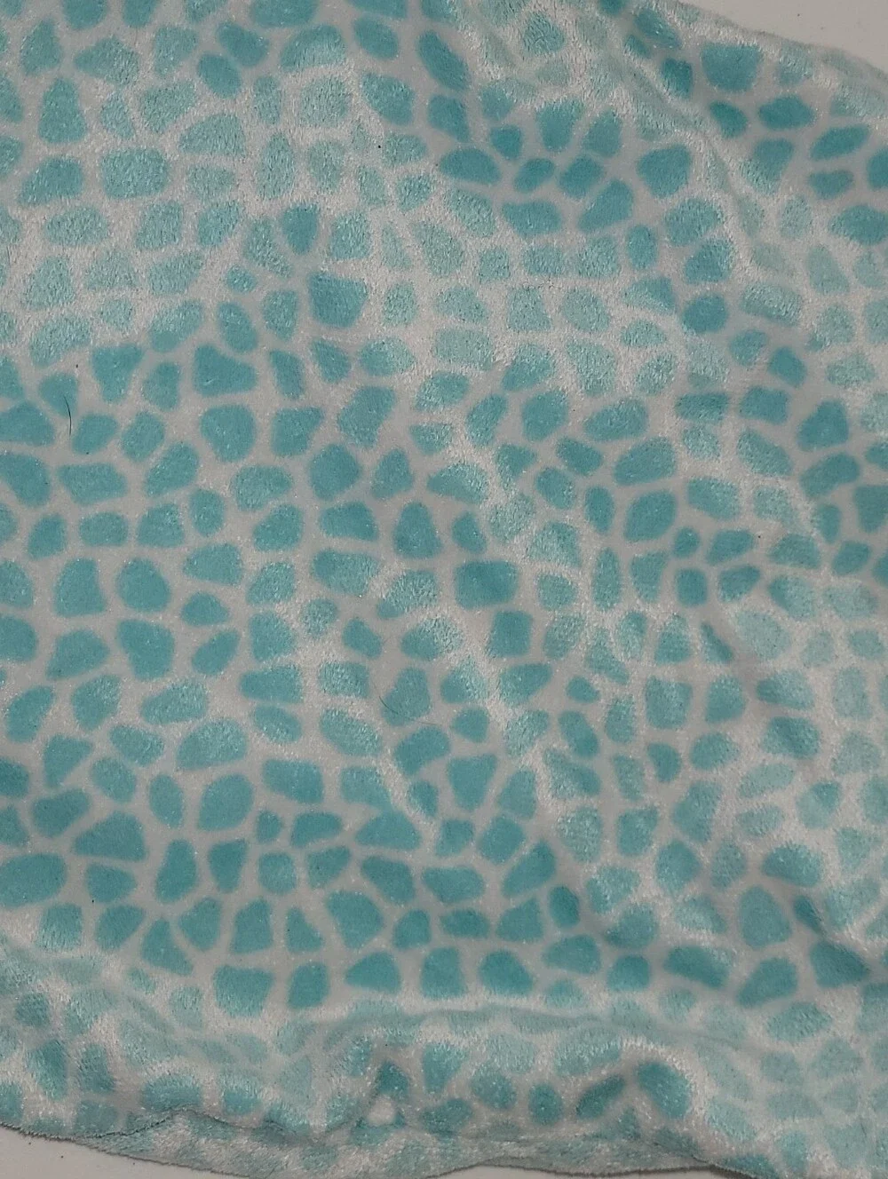 Angel Dear Teal Giraffe Lovey Blanket